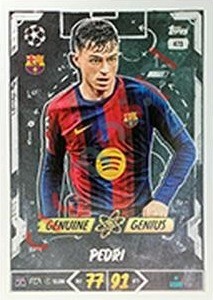 473 Pedri – Topps UEFA Champions League & Europa League 2026-2027. Match Attax
