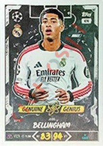 474 Jude Bellingham – Topps UEFA Champions League & Europa League 2026-2027. Match Attax