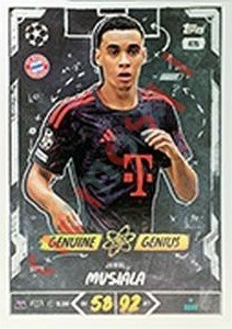 475 Jamal Musiala – Topps UEFA Champions League & Europa League 2026-2027. Match Attax