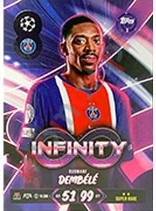 3 Ousmane Dembélé – Topps UEFA Champions League & Europa League 2026-2027. Match Attax