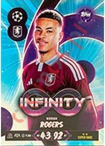 4 Morgan Rogers – Topps UEFA Champions League & Europa League 2026-2027. Match Attax