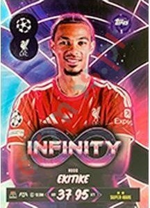 5 Hugo Ekitiké – Topps UEFA Champions League & Europa League 2026-2027. Match Attax