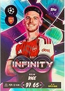 7 Declan Rice – Topps UEFA Champions League & Europa League 2026-2027. Match Attax
