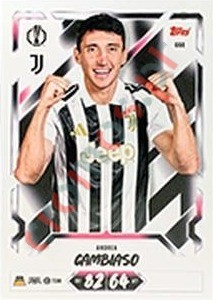 444 Andrea Cambiaso – Topps UEFA Champions League & Europa League 2026-2027. Match Attax
