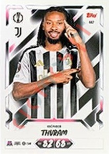 447 Khéphren Thuram – Topps UEFA Champions League & Europa League 2026-2027. Match Attax