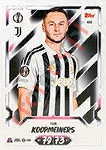 449 Teun Koopmeiners – Topps UEFA Champions League & Europa League 2026-2027. Match Attax
