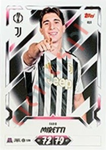 451 Fabio Miretti – Topps UEFA Champions League & Europa League 2026-2027. Match Attax
