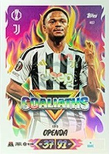 457 Loïs Openda – Topps UEFA Champions League & Europa League 2026-2027. Match Attax