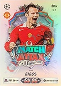 LE2 Ryan Giggs – Topps UEFA Champions League & Europa League 2026-2027. Match Attax