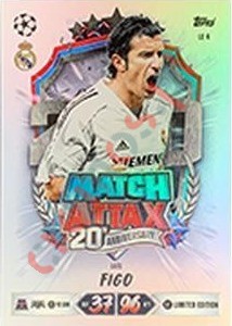 LE4 Luís Figo – Topps UEFA Champions League & Europa League 2026-2027. Match Attax