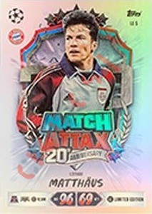 LE5 Lothar Matthäus – Topps UEFA Champions League & Europa League 2026-2027. Match Attax