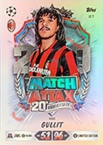 LE7 Ruud Gullit – Topps UEFA Champions League & Europa League 2026-2027. Match Attax