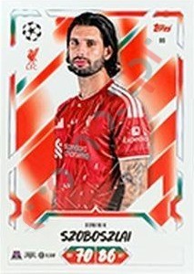 86 Dominik Szoboszlai – Topps UEFA Champions League & Europa League 2026-2027. Match Attax