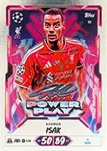96 Alexander Isak – Topps UEFA Champions League & Europa League 2026-2027. Match Attax