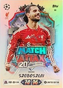 99 Dominik Szoboszlai – Topps UEFA Champions League & Europa League 2026-2027. Match Attax
