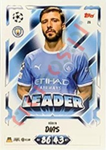 29 Rúben Dias – Topps UEFA Champions League & Europa League 2026-2027. Match Attax