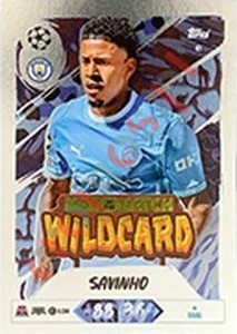 41 Savinho – Topps UEFA Champions League & Europa League 2026-2027. Match Attax
