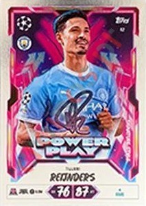 42 Tijjani Reijnders – Topps UEFA Champions League & Europa League 2026-2027. Match Attax