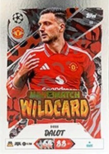 59 Diogo Dalot – Topps UEFA Champions League & Europa League 2026-2027. Match Attax