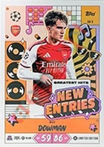GH5 Max Dowman – Topps UEFA Champions League & Europa League 2026-2027. Match Attax