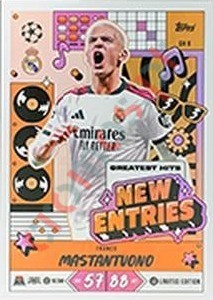 GH6 Franco Mastantuono – Topps UEFA Champions League & Europa League 2026-2027. Match Attax
