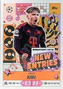 GH7 Lennart Karl – Topps UEFA Champions League & Europa League 2026-2027. Match Attax