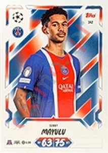 342 Senny Mayulu – Topps UEFA Champions League & Europa League 2026-2027. Match Attax