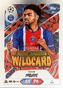 347 Ibrahim Mbaye – Topps UEFA Champions League & Europa League 2026-2027. Match Attax