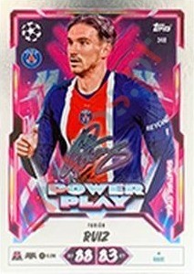 348 Fabián Ruiz – Topps UEFA Champions League & Europa League 2026-2027. Match Attax