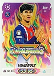 349 Dro Fernández – Topps UEFA Champions League & Europa League 2026-2027. Match Attax