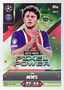 AOH12 João Neves – Topps UEFA Champions League & Europa League 2026-2027. Match Attax