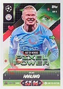 AOH9 Erling Haaland – Topps UEFA Champions League & Europa League 2026-2027. Match Attax
