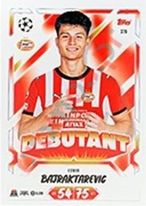 379 Esmir Bajraktarević – Topps UEFA Champions League & Europa League 2026-2027. Match Attax