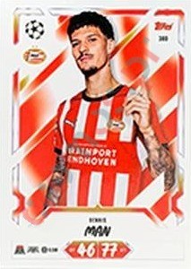 380 Dennis Man – Topps UEFA Champions League & Europa League 2026-2027. Match Attax