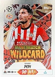 383 Ricardo Pepi – Topps UEFA Champions League & Europa League 2026-2027. Match Attax