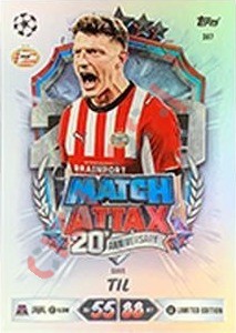 387 Guus Til – Topps UEFA Champions League & Europa League 2026-2027. Match Attax