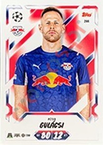 244 Péter Gulácsi – Topps UEFA Champions League & Europa League 2026-2027. Match Attax