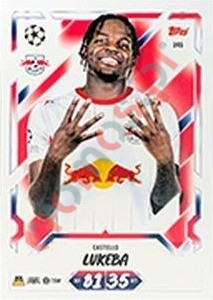 245 Castello Lukeba – Topps UEFA Champions League & Europa League 2026-2027. Match Attax