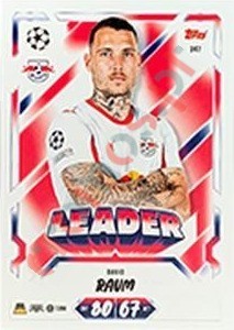 247 David Raum – Topps UEFA Champions League & Europa League 2026-2027. Match Attax