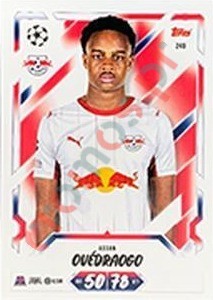 249 Assan Ouédraogo – Topps UEFA Champions League & Europa League 2026-2027. Match Attax