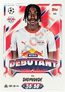 253 Yan Diomande – Topps UEFA Champions League & Europa League 2026-2027. Match Attax