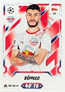 256 Rômulo – Topps UEFA Champions League & Europa League 2026-2027. Match Attax