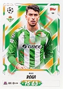 194 Marc Roca – Topps UEFA Champions League & Europa League 2026-2027. Match Attax
