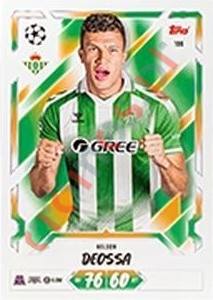 196 Nelson Deossa – Topps UEFA Champions League & Europa League 2026-2027. Match Attax