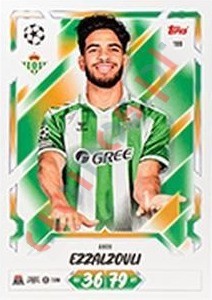 199 Abde Ezzalzouli – Topps UEFA Champions League & Europa League 2026-2027. Match Attax