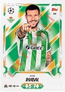 200 Aitor Ruibal – Topps UEFA Champions League & Europa League 2026-2027. Match Attax