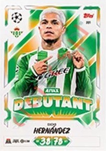 201 Cucho Hernández – Topps UEFA Champions League & Europa League 2026-2027. Match Attax