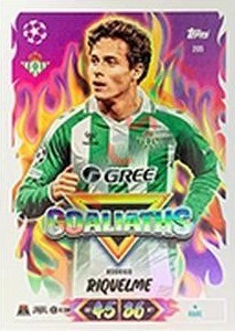 205 Rodrigo Riquelme – Topps UEFA Champions League & Europa League 2026-2027. Match Attax
