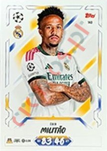 140 Éder Militão – Topps UEFA Champions League & Europa League 2026-2027. Match Attax