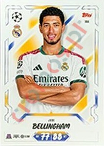 144 Jude Bellingham – Topps UEFA Champions League & Europa League 2026-2027. Match Attax